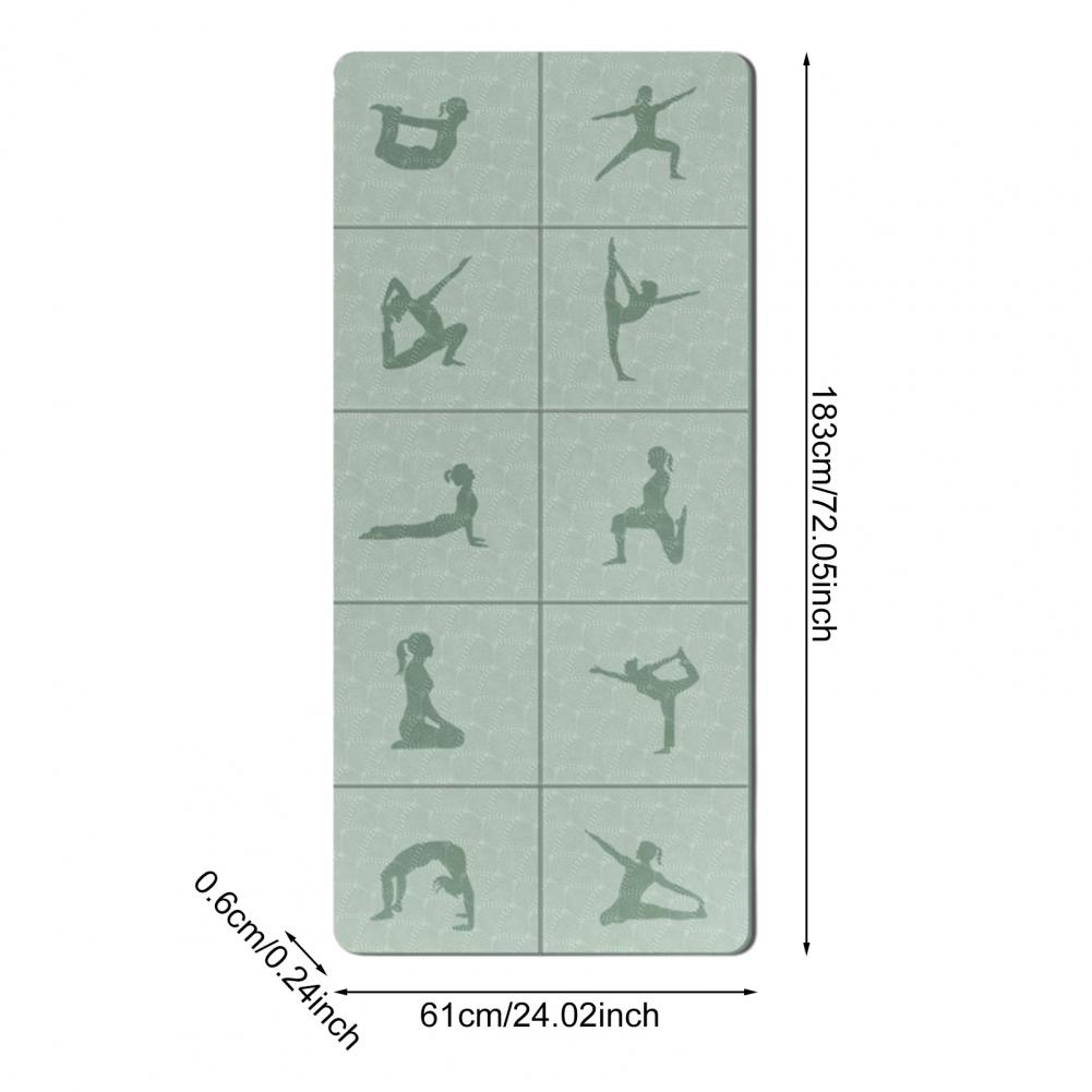 Pilates Yoga Mat Workout - Colchoneta de Yoga Plegable, Extra Portátil