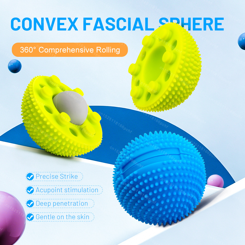 Pilates Yoga Ball - Pelota de masaje neuromuscular desmontable con