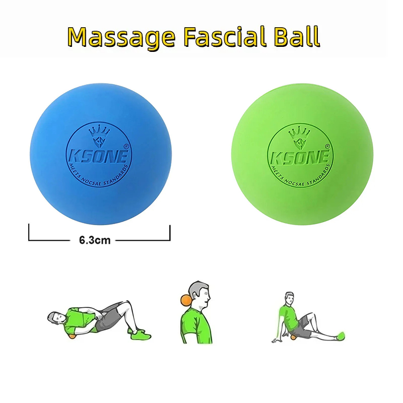 Pilates Yoga Ball - Bola de masaje de Fascia de