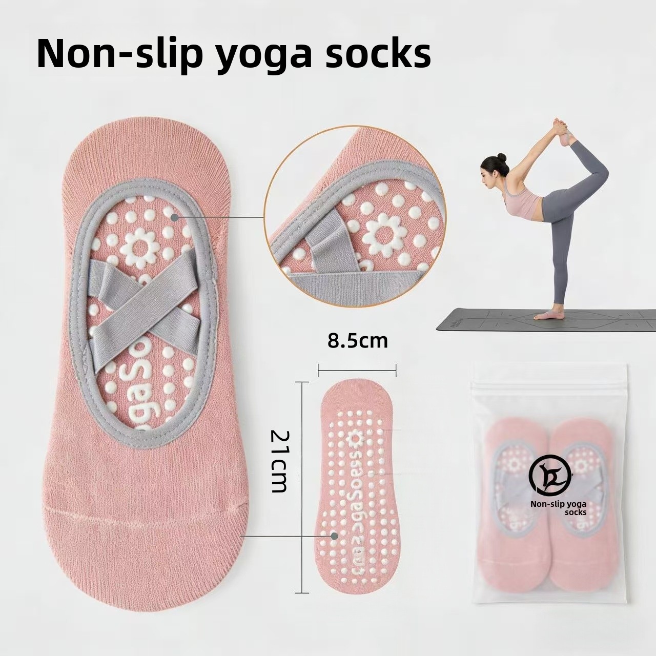 Calcetines de Yoga para Mujer, - Pilates Yoga Sport reseña y precio