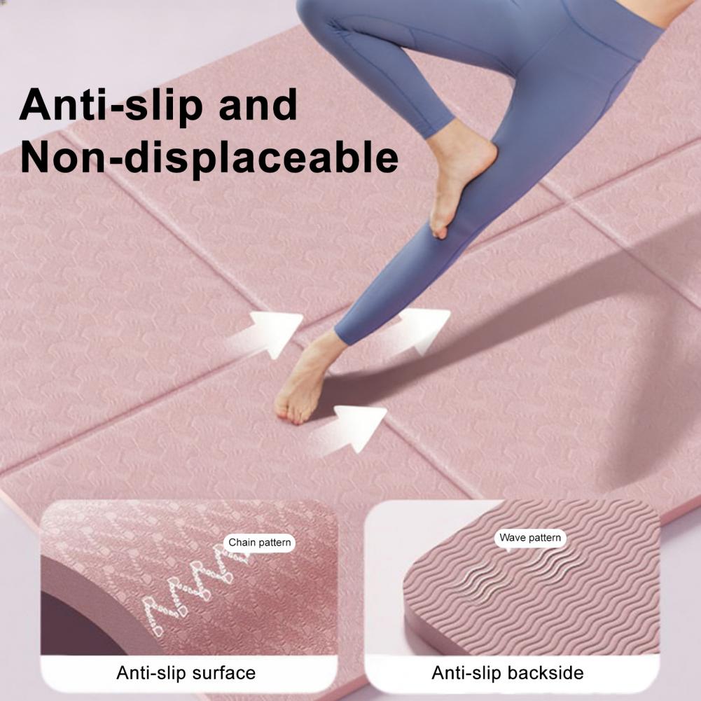 Colchoneta de Yoga Plegable, E - Pilates Yoga Mat Workout reseña y precio
