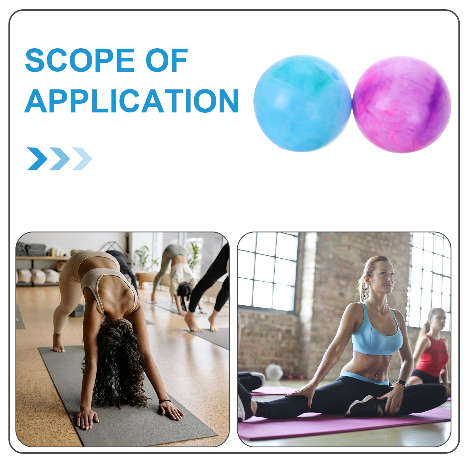 2 Pelotas de Pilates Pequeñas  - Pilates Yoga Ball Workout reseña y precio