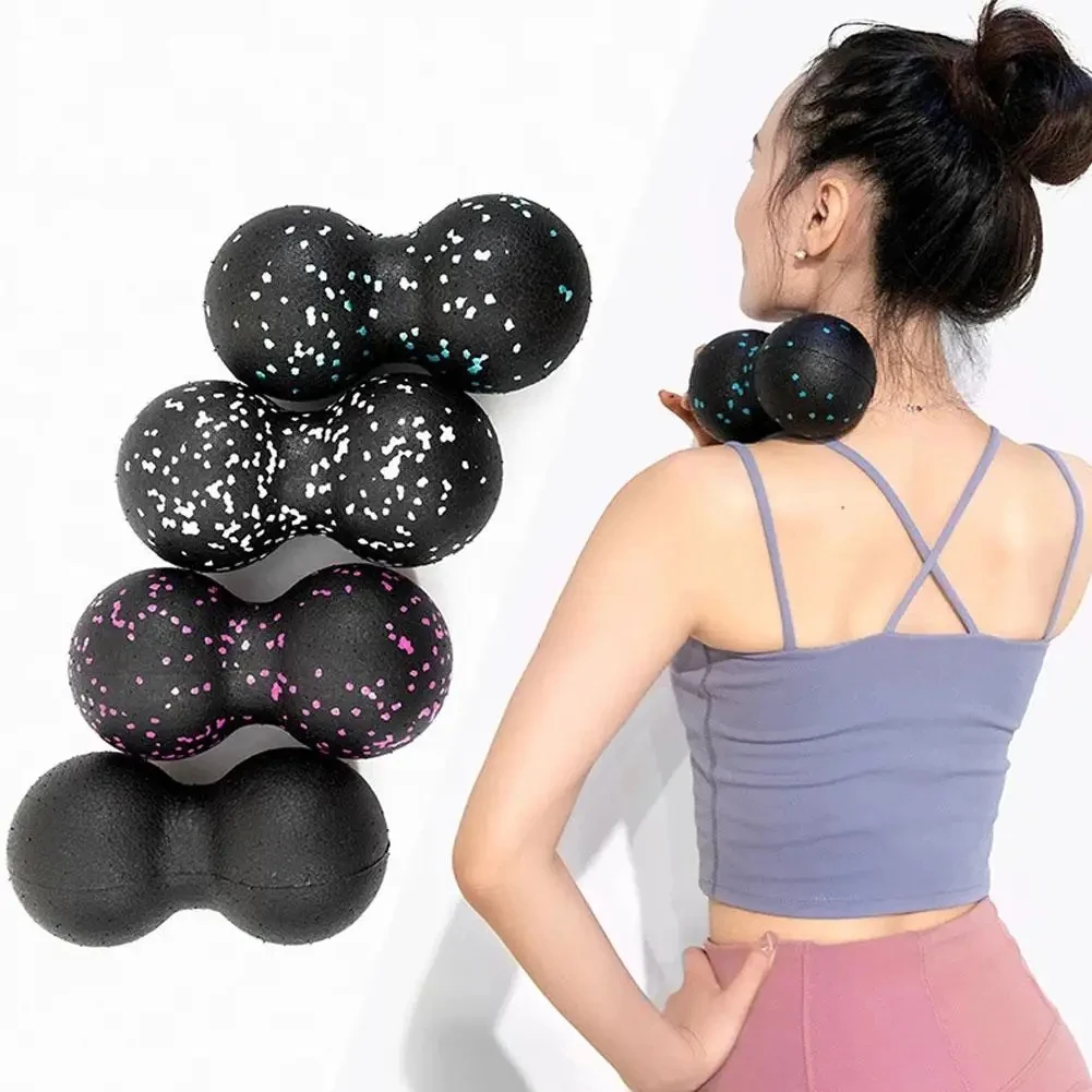 Rodillo de masaje de yoga con  - Pilates Yoga Ball reseña y precio