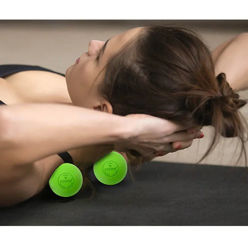 Bola de masaje de Fascia de go - Pilates Yoga Ball reseña y precio