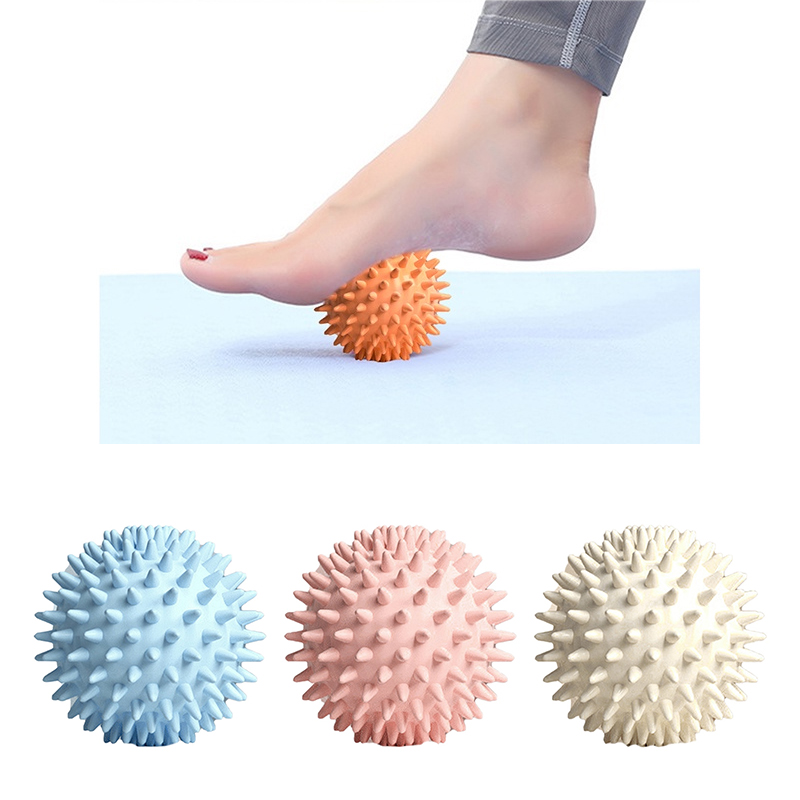 Bola de masaje de erizo, palo  - Pilates Yoga Ball reseña y precio
