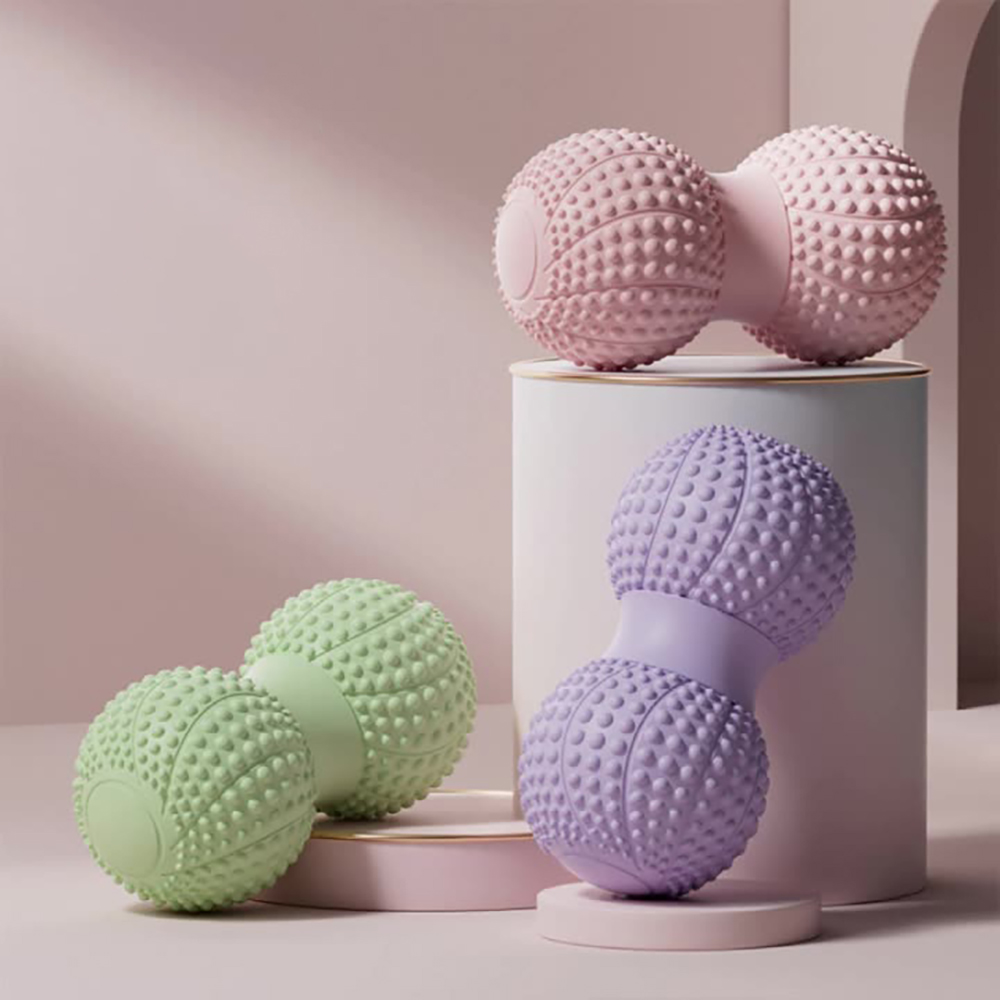 Bola de masaje de maní Bola de - Pilates Yoga Ball reseña y precio