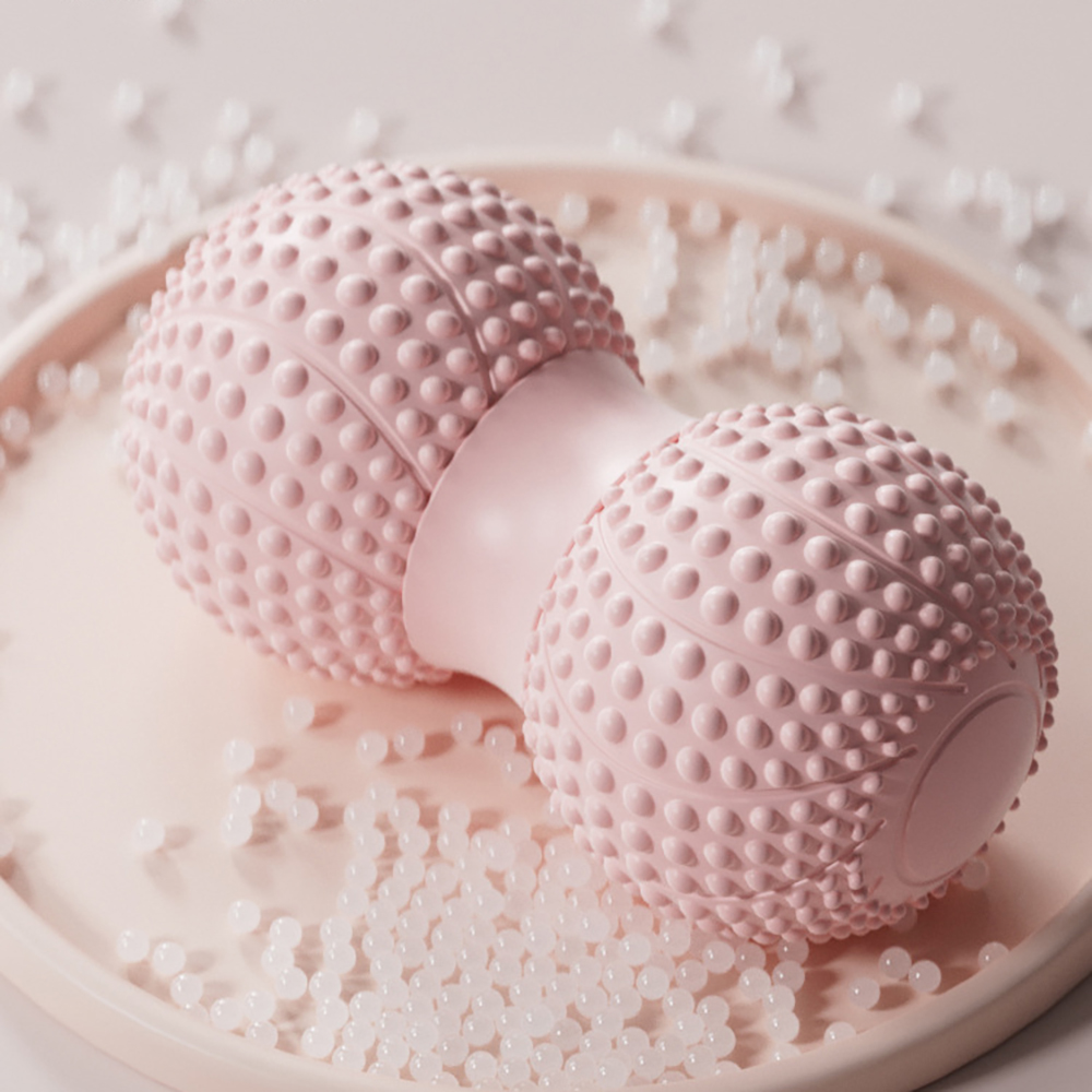 Bola de masaje de maní Bola de - Pilates Yoga Ball reseña y precio