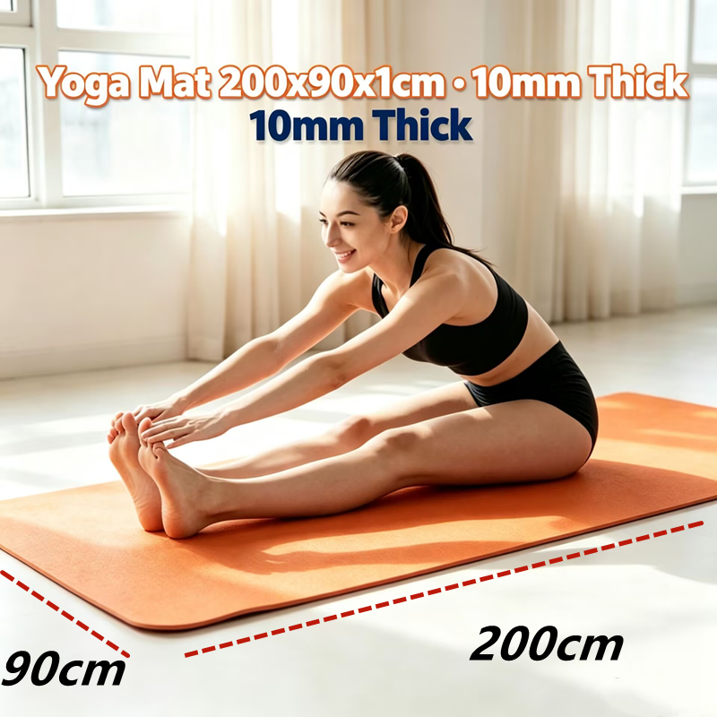 Esterilla de Yoga de 200*90cm, - Pilates Yoga Mat Workout reseña y precio