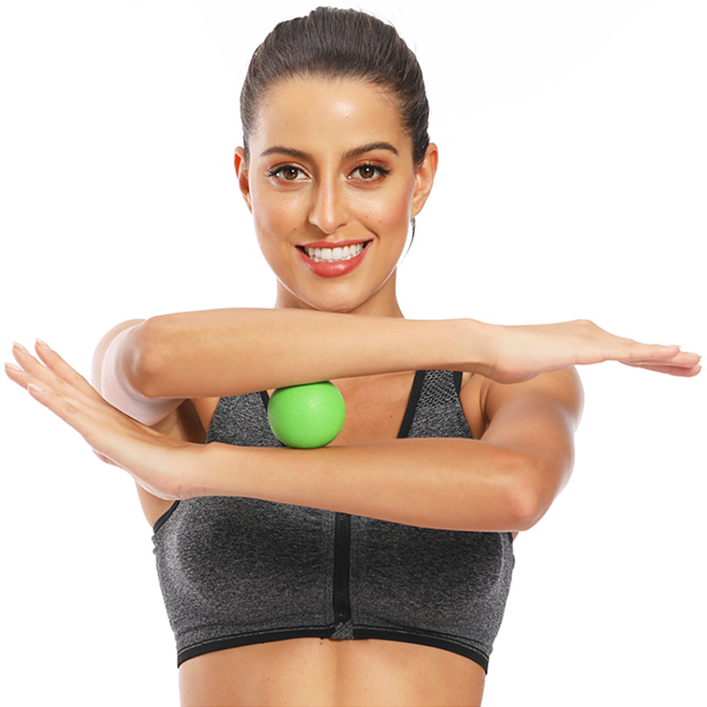 Pelota de masaje de Yoga TPR,  - Pilates Yoga Ball Workout reseña y precio
