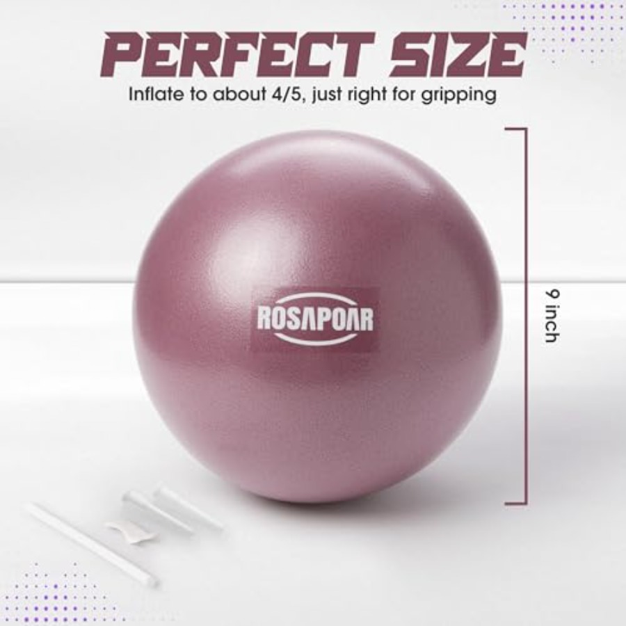 Pelota de Ejercicio Pequeña -  - Pilates Yoga Ball Workout reseña y precio