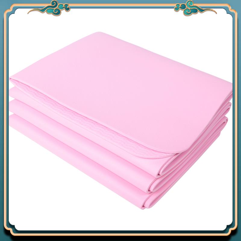 Estera de yoga plegable, ester - Pilates Yoga Mat Workout reseña y precio